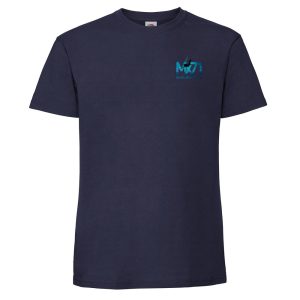 T-Shirt mit Logo klein